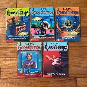 Goosebumps books lot original kids vintage series R.L. Stine set scary horror